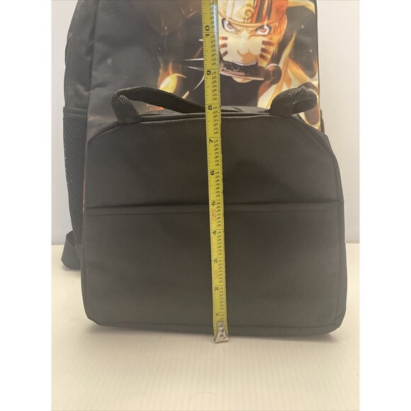 Naruto backpack 15.6"  high 11.6” wide with lunch bag - Picture 3 of 10